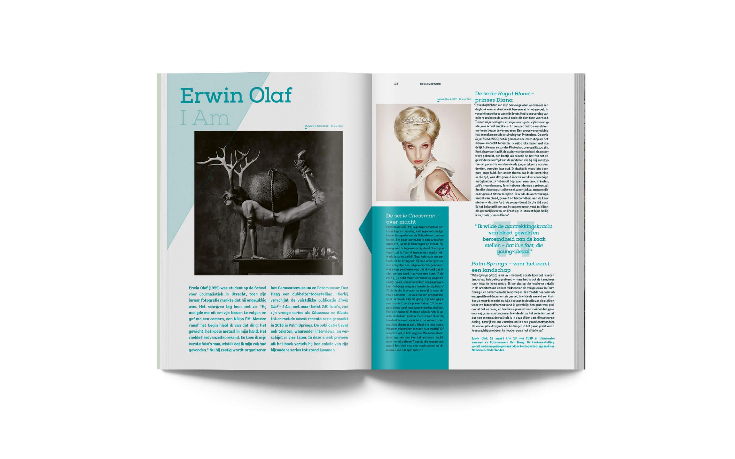 Artmuseum The Hague Magazine<br>with Erwin Olaf